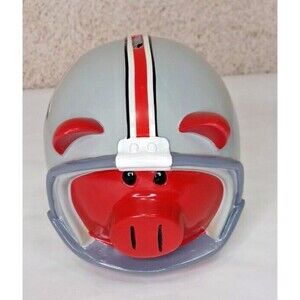 University Of The Ohio State University Buckeyes Piggy Bank Helmet